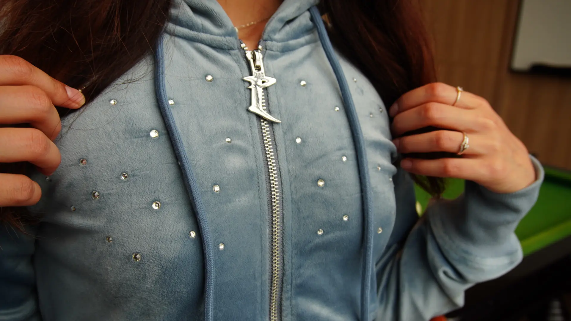 Stardust Crop Hoodie
